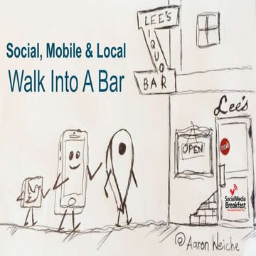 Social, Mobile, and Local Walk Into a Bar