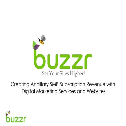 The Buzzr.com Private Label  Platform for Creating and Maintaining SMB Websites.
