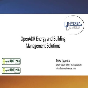 Universal Devices Title 24 Building Automation Energy Management