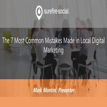 Marketing Mistakes Made in Local Digital Marketing