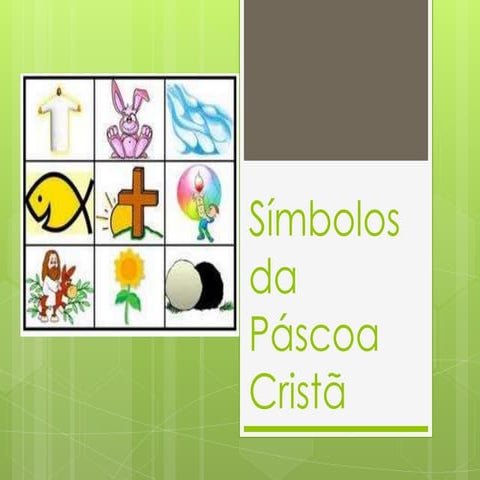 Símbolos da Páscoa Cristã | PPTX