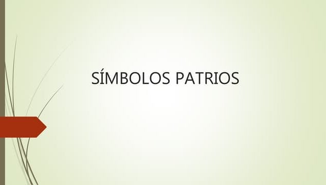 Símbolos patrios