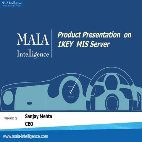 SMB Partner Presentation 1KEY MIS Servers