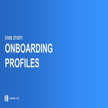 LOCALOGY ENGAGE 19: SMBuy-in - Better Onboarding and Engagement - AWeber
