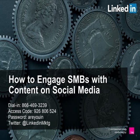 How to Engage SMBs with Content on Social Media – Webinar