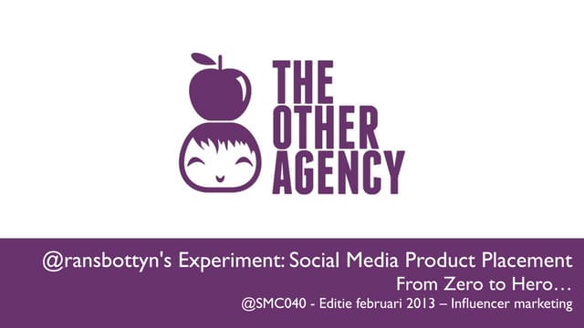 #Smc040 @ransbottyn's Experiment: S...