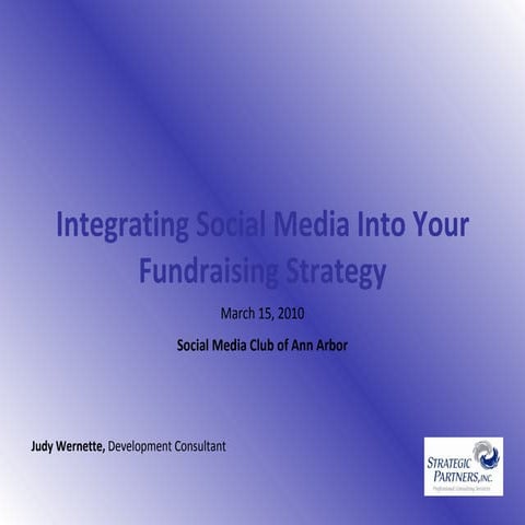 Integrating Social Media Into Your Fundraising Strategy