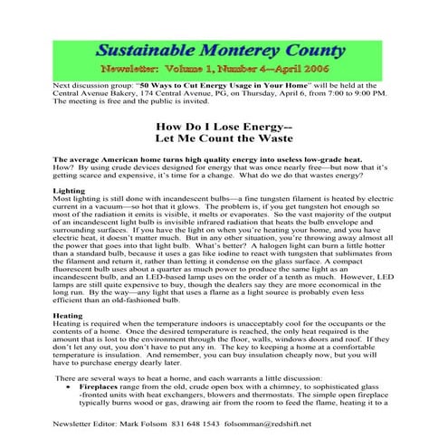 Smc Newsletter April 06