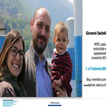 Technical SEO Audit Checklist - Giovanni Sacheli Search Marketing Connect 2018