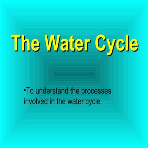 water cycle-1