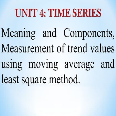 SMD Presentation Time Series Data PPTX R
