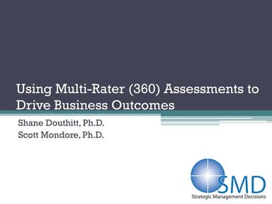 SMD Business-Focused 360 Assessment