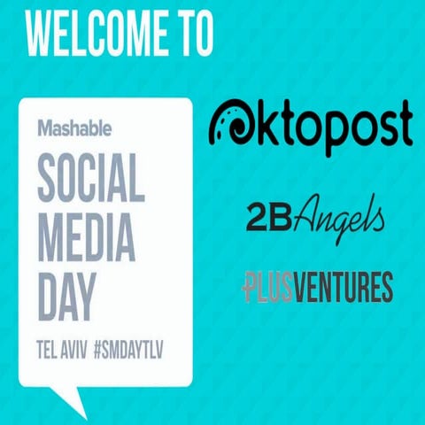 Introduction to Mashable Social Media Day Tel Aviv