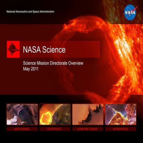 Overview of NASA's Science Mission Directorate