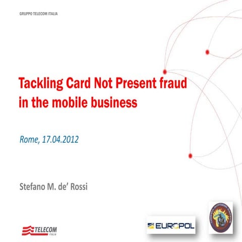 Tackling Card not present Fraud