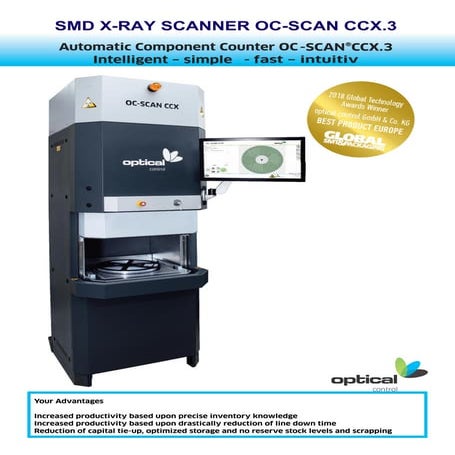 Smd x ray scanner oc-scan ccx3