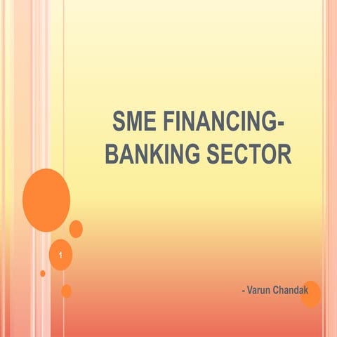 Financing of SME