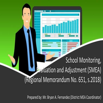 School Monitoring, Evaluation and Adjustment (SMEA)