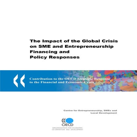 Sme And Entrepreneurship During Crisis Oedc