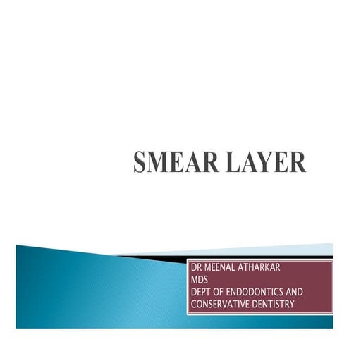 Smear layer
