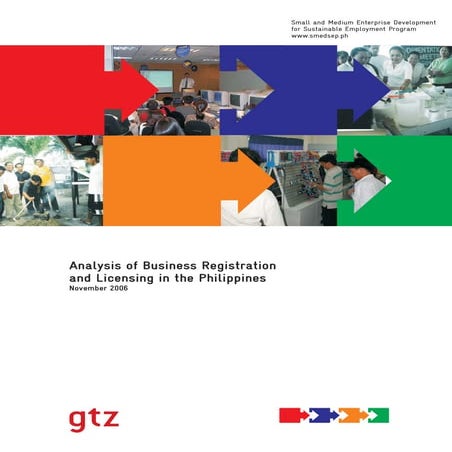 SMEDSEP Business Reg Licensing in RP