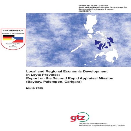 Local and Regional Economic Development in Leyte Province