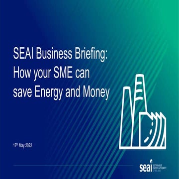 How your business can save energy and money 