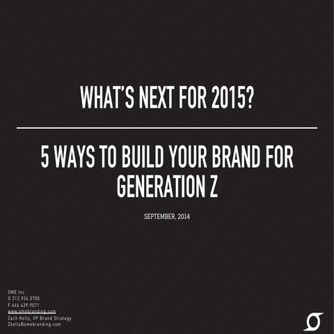 5 Ways To Build Your Brand For Generation Z