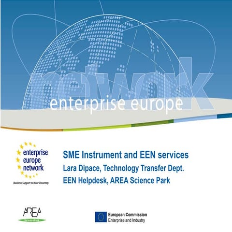 SME Instrument and EEN Service