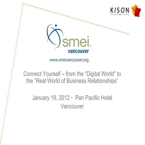 Smei vancouver   real world presentation