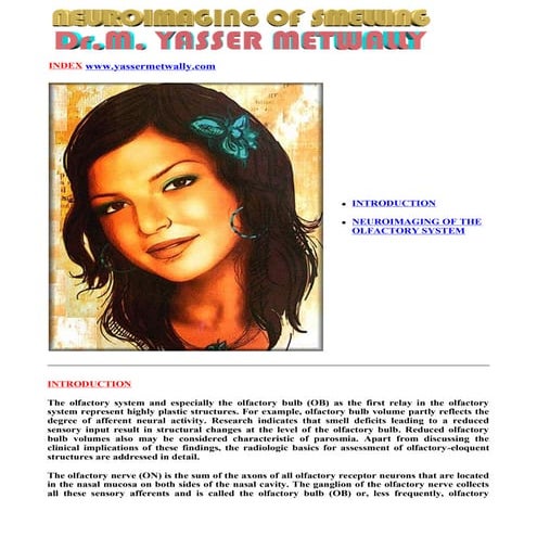 Topic of the month...Neuroimaging of smelling