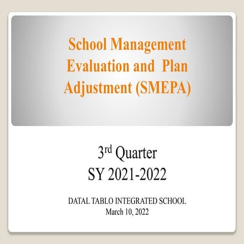 SMEPA SIR SANNY - 3rd quarter.pptx