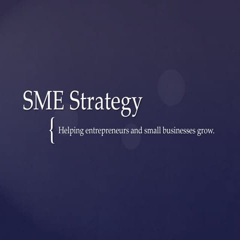 About SME Strategy