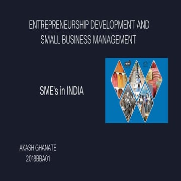 Sme's in india