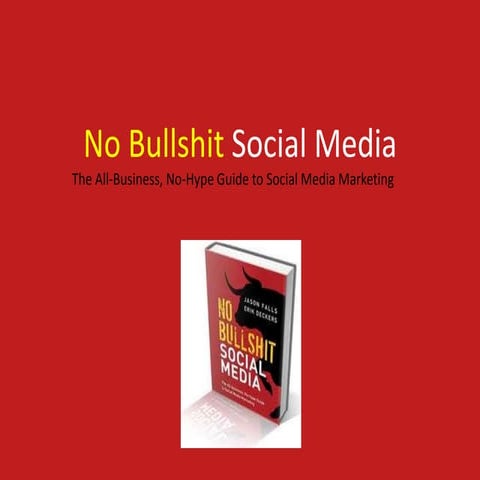 No Bullshit Social Media Book Review