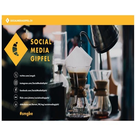 70. #SMGBE: Rolle und Mehrwert von Medienhäusern und Behörden in sozialen Medien