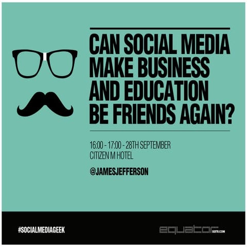 Social Media Can Fix Education