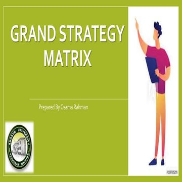 SM (Grand Strategy Matrix) Presentation.pptx