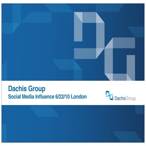 Jeff Dachis at Social Media Influence conference 2010