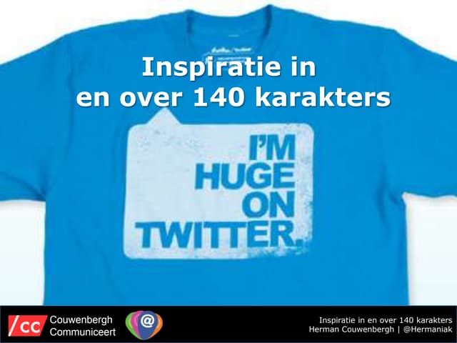 Presentatie Social Media Inspiration Day - #Smid13
