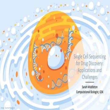 Single-Cell Sequencing for Drug Discovery: Applications and Challenges