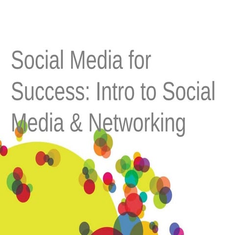 Social Media for Success