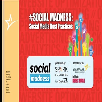 #SocialMadness - Social Media Best Practices