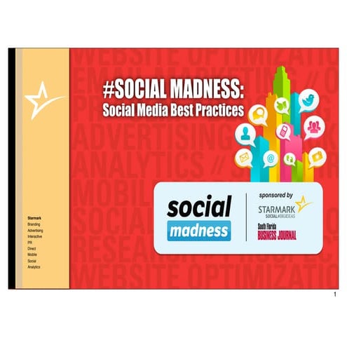 2013 Social Madness Best Practices