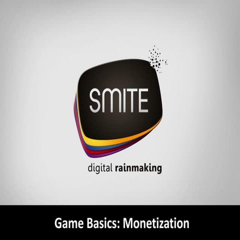 Game Design - Monetization