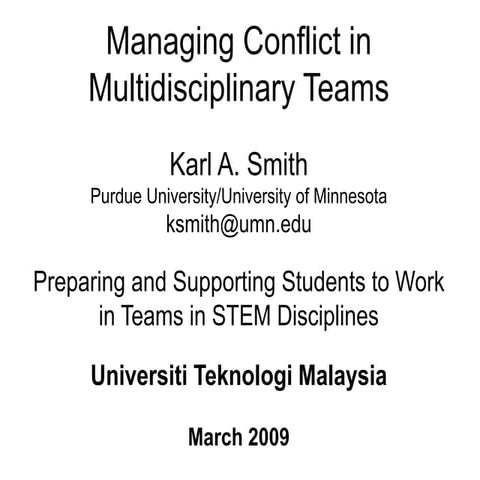 Smith utm-conflict-309