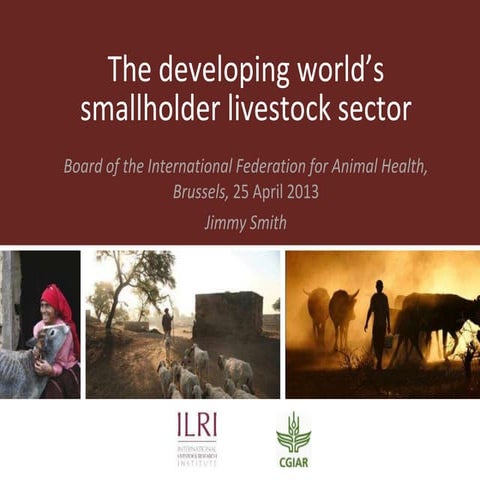 The developing world’s smallholder livestock sector   