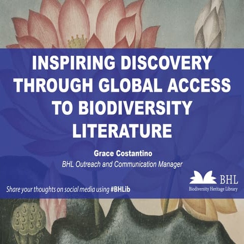 Inspiring Discovery through Global Access to Biodiversity Literature
