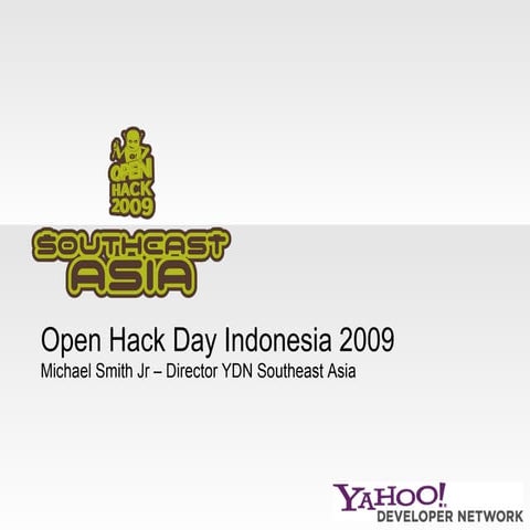 Open Hack Indonesia Keynote