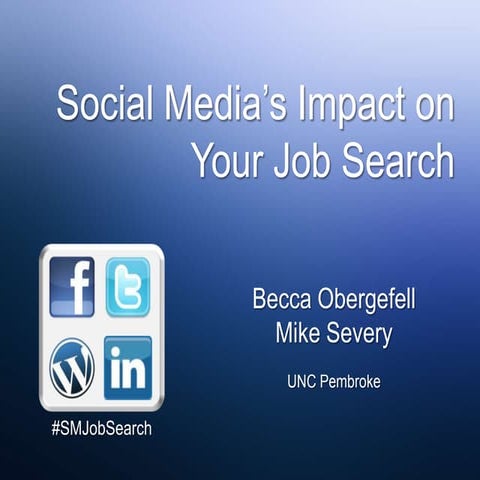 Social Media's Impact on Your Job Search
